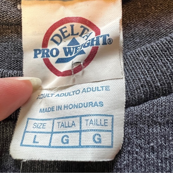 Vintage Delta Pro Weight Gray Hilton Head Island Graphic Tee Adult Large - Picture 5 of 8